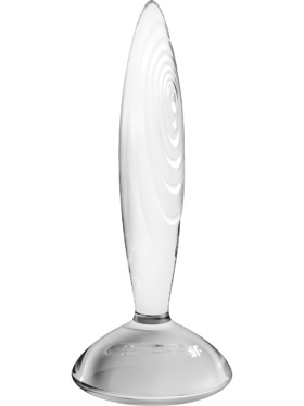 Satisfyer: Sparkling Crystal, Glass Dildo, gjennomsiktig