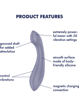 Satisfyer: G-Force, G-Spot Vibrator, lila