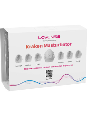 Lovense: Kraken, Soft Stretchy Masturbator, 6 stk