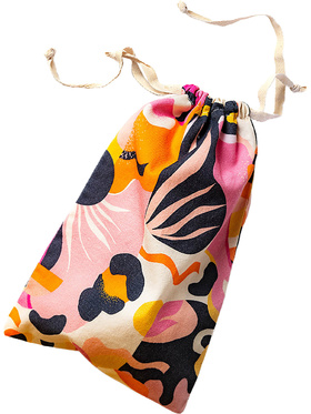 Blush The Collection: Cotton Toy Bag, Burst