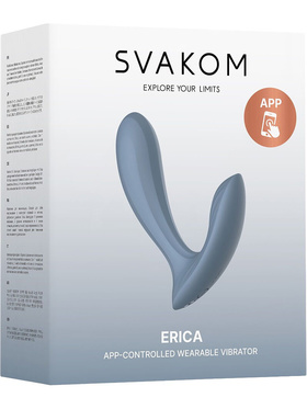 Svakom: Erica, Wearable Vibrator with App, blå