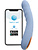 Svakom Connexion: Ava Neo, Interactive Thrusting Vibrator, blå