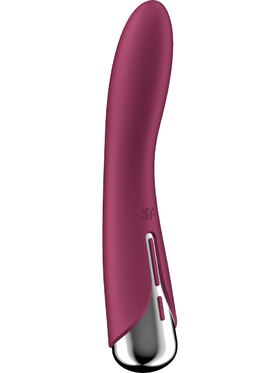 Satisfyer: Spinning Vibe 1, Rotating Vibrator, rød