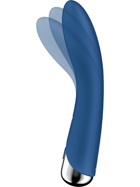 Satisfyer: Spinning Vibe 1, Rotating Vibrator, blå
