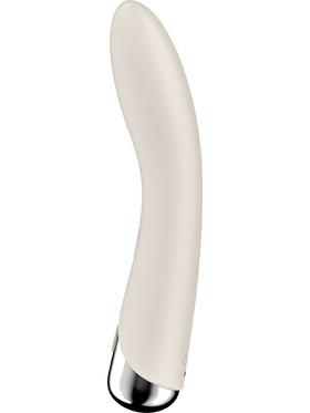 Satisfyer: Spinning Vibe 1, Rotating Vibrator, hvit