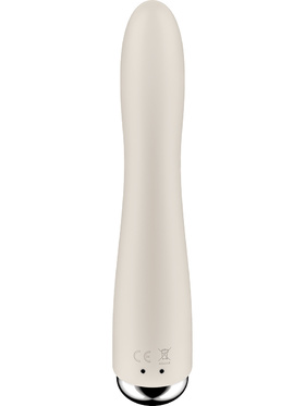 Satisfyer: Spinning Vibe 1, Rotating Vibrator, hvit