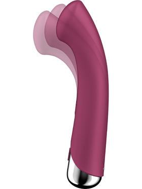 Satisfyer: Spinning G-Spot 1, Rotating Vibrator, rød