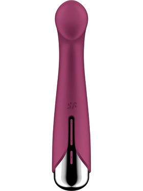 Satisfyer: Spinning G-Spot 1, Rotating Vibrator, rød