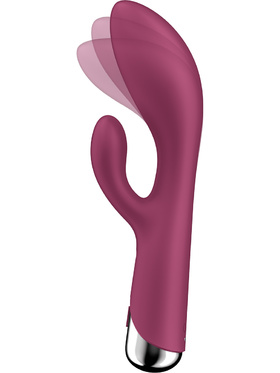 Satisfyer: Spinning Rabbit 1, Rotating Vibrator, rød