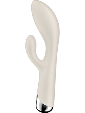 Satisfyer: Spinning Rabbit 1, Rotating Vibrator, hvit