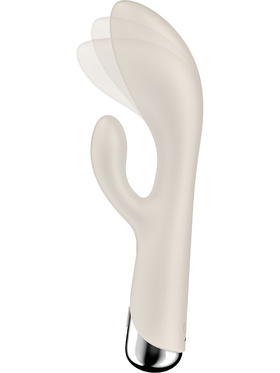 Satisfyer: Spinning Rabbit 1, Rotating Vibrator, hvit