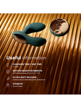 LELO: Hugo 2 Remote, svart