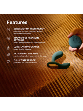LELO: Hugo 2 Remote, svart