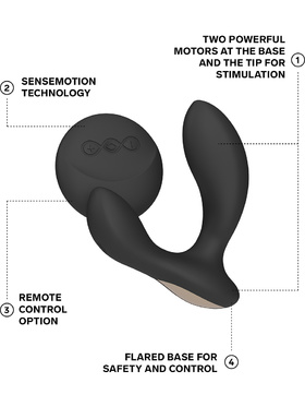LELO: Hugo 2 Remote, svart