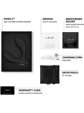 LELO: Hugo 2, svart