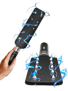 Zeus Electrosex: E-Stim Spiked Paddle