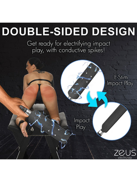 Zeus Electrosex: E-Stim Spiked Paddle