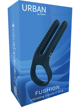 Urban by Toy Joy: Fushion, Vibrating Couple C-Ring