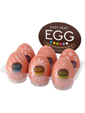 Tenga Egg: Stronger, Hard Boiled Package II, 6 stk