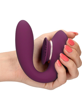 Innovation: Twitch 3, Suction & Vibration Toy, lilla