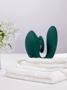 Innovation: Twitch 3, Suction & Vibration Toy, grønn