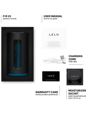 LELO: F1S V3 Pleasure Console Masturbator, blå