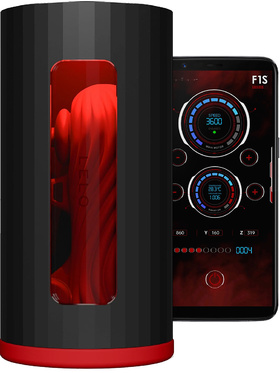 LELO: F1S V3 Pleasure Console Masturbator, rød