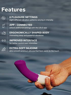 LELO: Gigi 3, App-Controlled G-Spot Vibrator, lilla