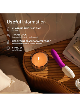 LELO: Liv 3, App-Controlled G-Spot Vibrator, rosa