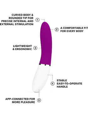 LELO: Liv 3, App-Controlled G-Spot Vibrator, rosa
