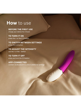 LELO: Liv 3, App-Controlled G-Spot Vibrator, rosa