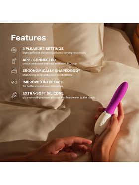 LELO: Liv 3, App-Controlled G-Spot Vibrator, rosa