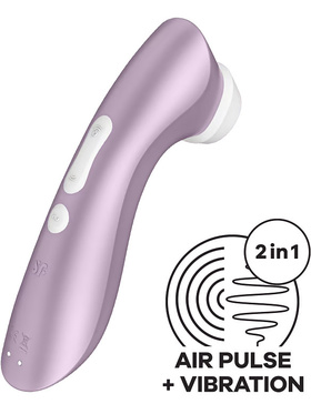 Satisfyer: Satisfyer Pro 2+, Air Pulse Stimulator + Vibration, lilla