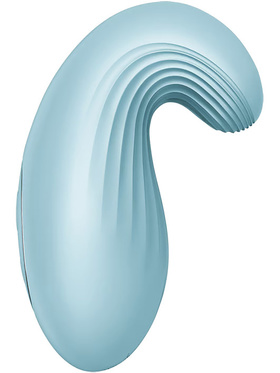 Satisfyer: Dipping Delight, Lay-on Vibrator, lysblå