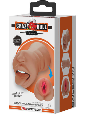Crazy Bull: Sarah, Oral/Vaginal Masturbator, mørk