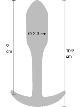 Toy Joy: Anal Play, Smooth Anal Plug, medium