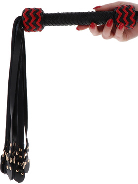 Hidden Desire Masters: Real Leather Cat-o-Nine Whip