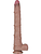 LoveToy: Dual-Layered Bendable Silicone XXL Cock, 40.5 cm
