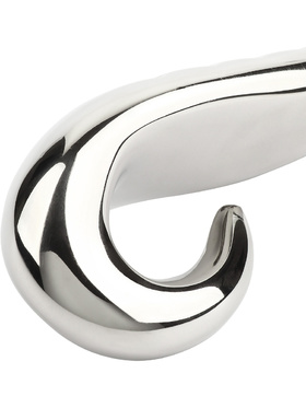Mr Steel: Devil's Tongue Dildo, sølv