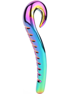 Mr Steel: Devil's Tongue Dildo, rainbow