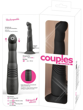 Couples Choice: G and P-Spot Thrusting Vibrator