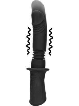 Ouch!: Handheld Silicone Thrusting Vibrator