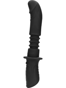Ouch!: Handheld Silicone Thrusting Vibrator