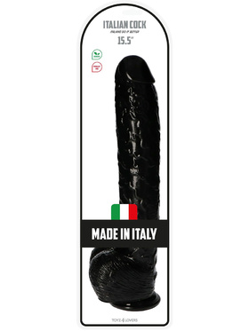 Toyz4Lovers: Made in Italy, Golia XXL Dildo, 41 cm, svart