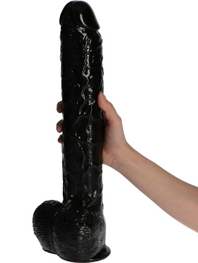 Toyz4Lovers: Made in Italy, Golia XXL Dildo, 41 cm, svart