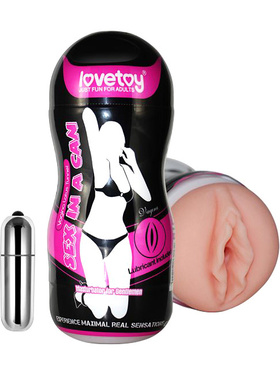 LoveToy: Sex in a Can, Vagina Vibrating Masturbator
