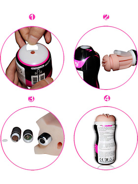 LoveToy: Sex in a Can, Vagina Vibrating Masturbator
