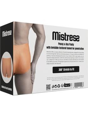 Mistress: Pussy & Ass Silicone Panty 