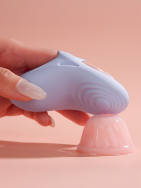 Svakom: Echo 2, Flexible Finger Vibrator, blå