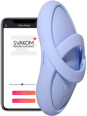 Svakom: Echo 2, Flexible Finger Vibrator, blå